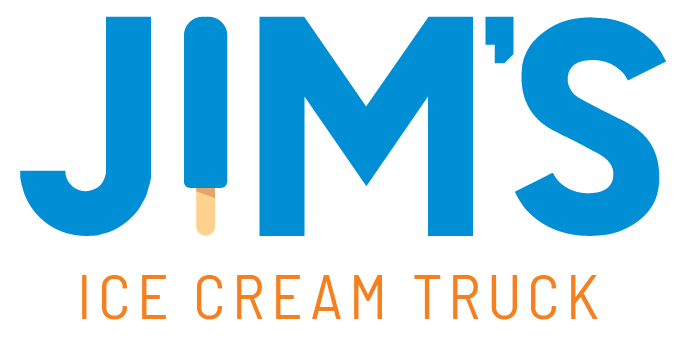 jims ice cream truck logo