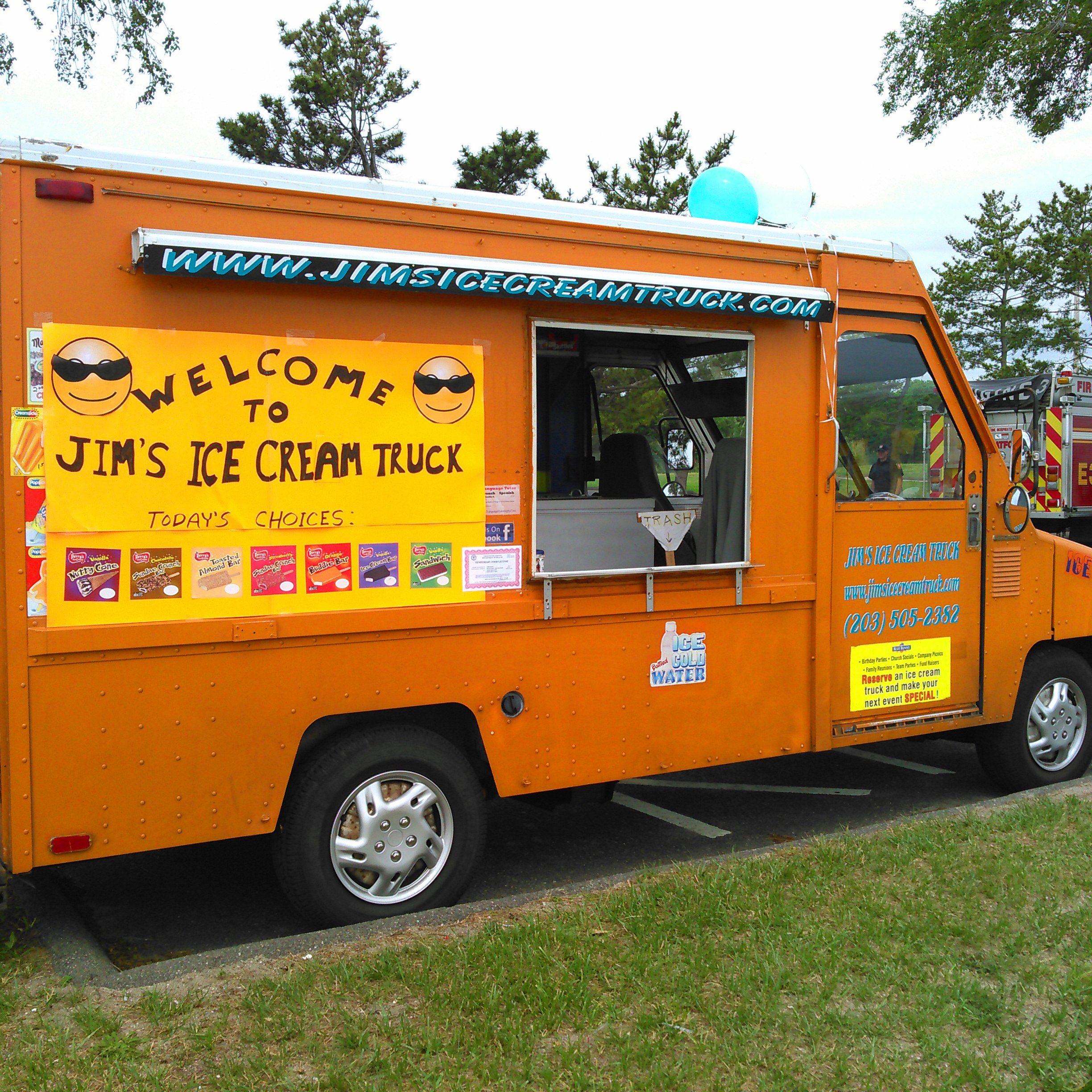 ice cream truck fairfield ct - Jim’s Ice Cream Truck